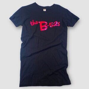 NWOT The B-52S Rock Band Logo Tee Shirt Black Size Large